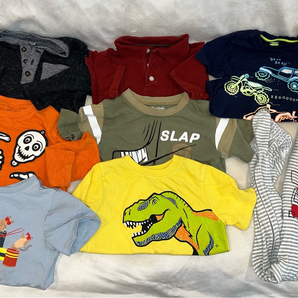 Kids 3T Bundle T-Shirts & PJ Fun Graphics
